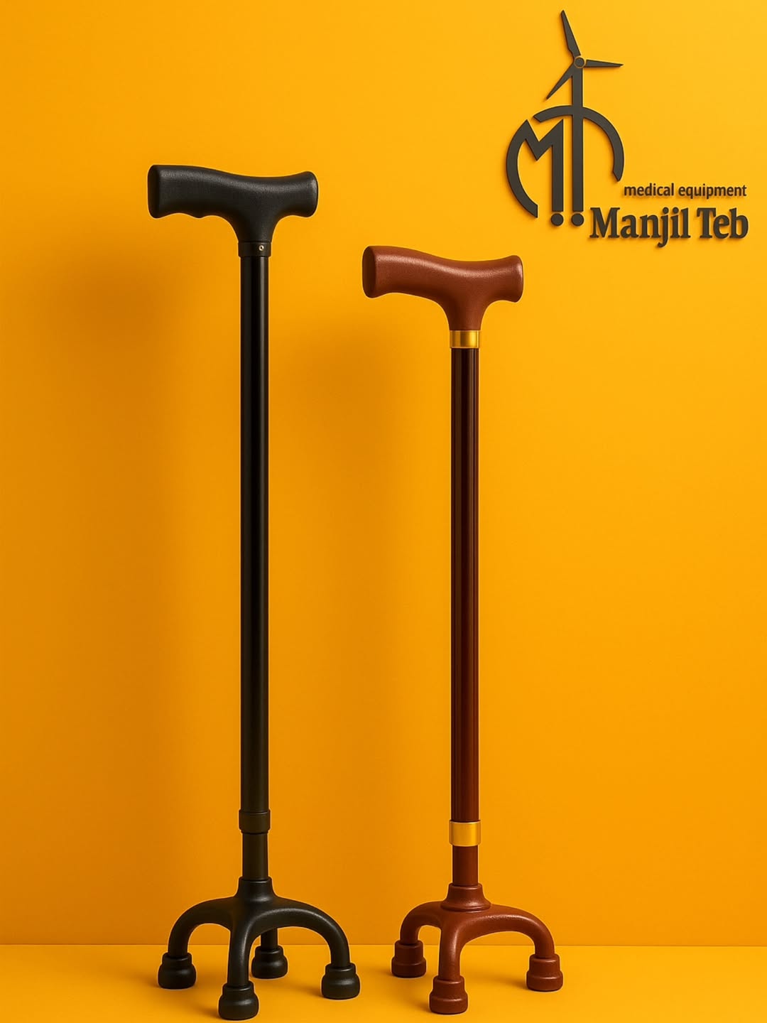 عصا چهارپایه