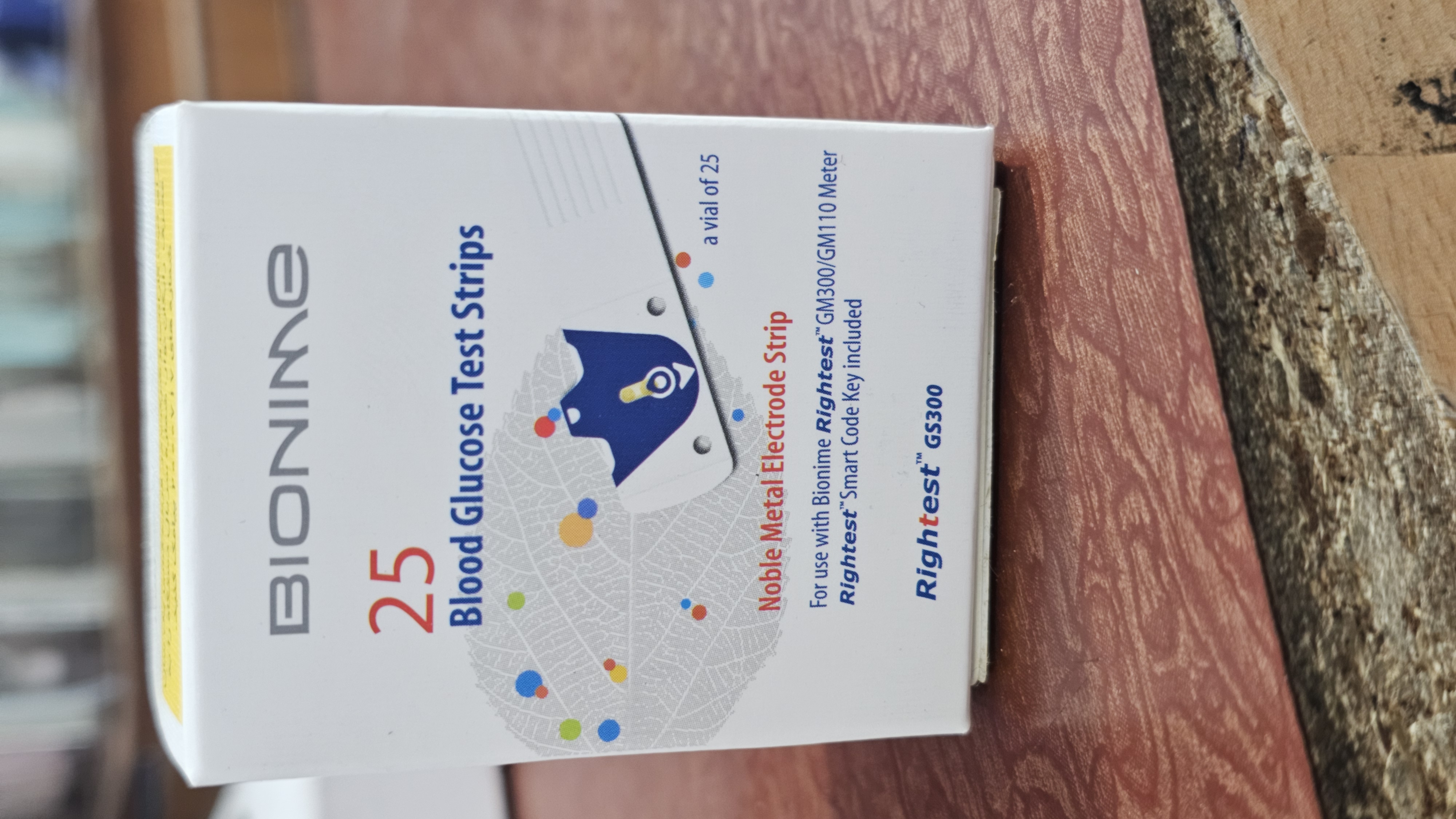 نوار تست قند خون بایونیم