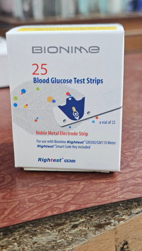 نوار تست قند خون بایونیم